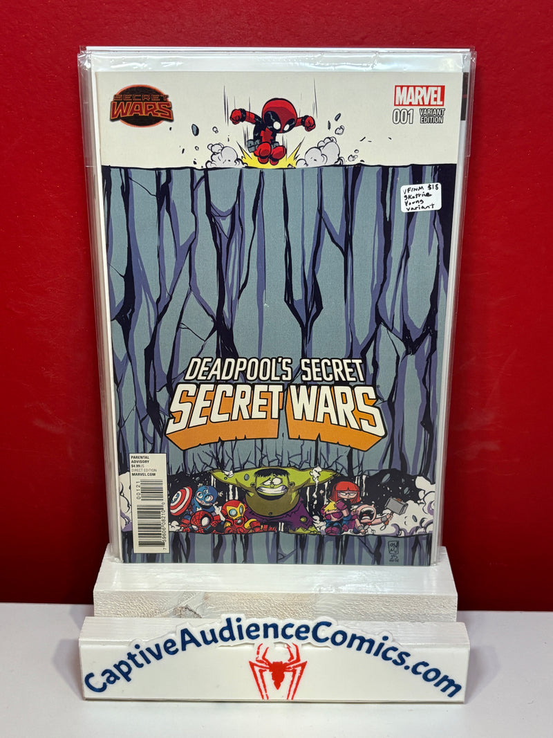 Deadpool's Secret Secret Wars #1 - Skottie Young Variant - VF/NM