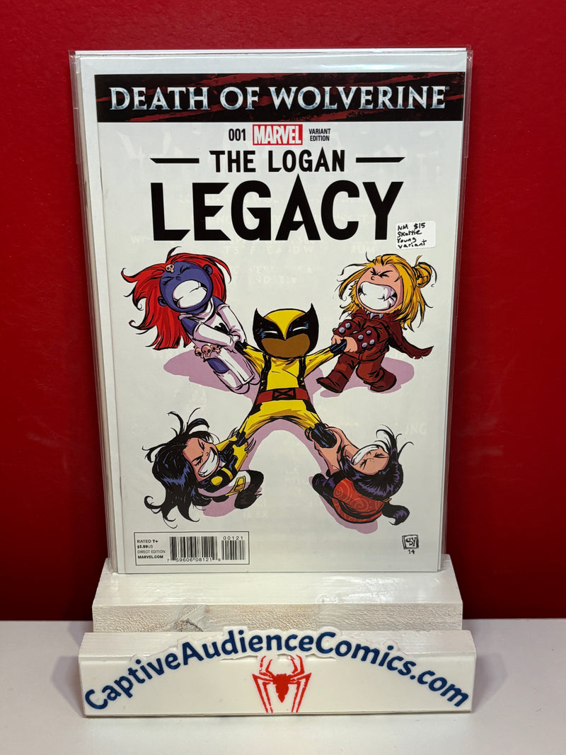 Death of Wolverine: The Logan Legacy #1 - Skottie Young Variant - NM