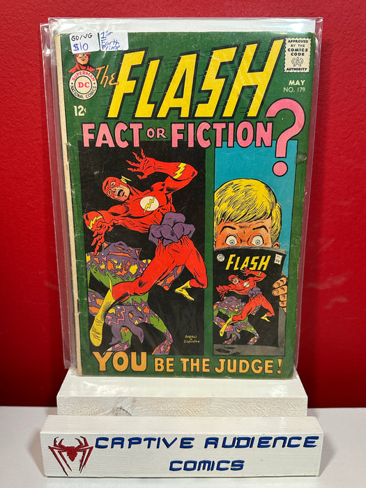 Flash, Vol. 1 #179 - 1st Earth Prime - GD/VG