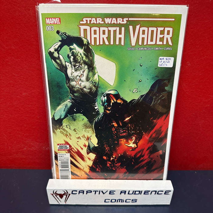 Star Wars: Darth Vader, Vol. 2 #3 - 1st Kirak Infil'a - NM