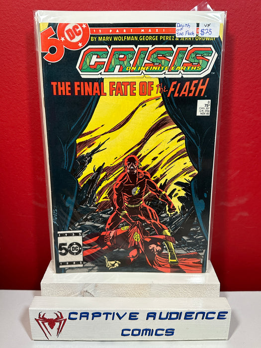 Crisis On Infinite Earths #8 - Death of The Flash - VF