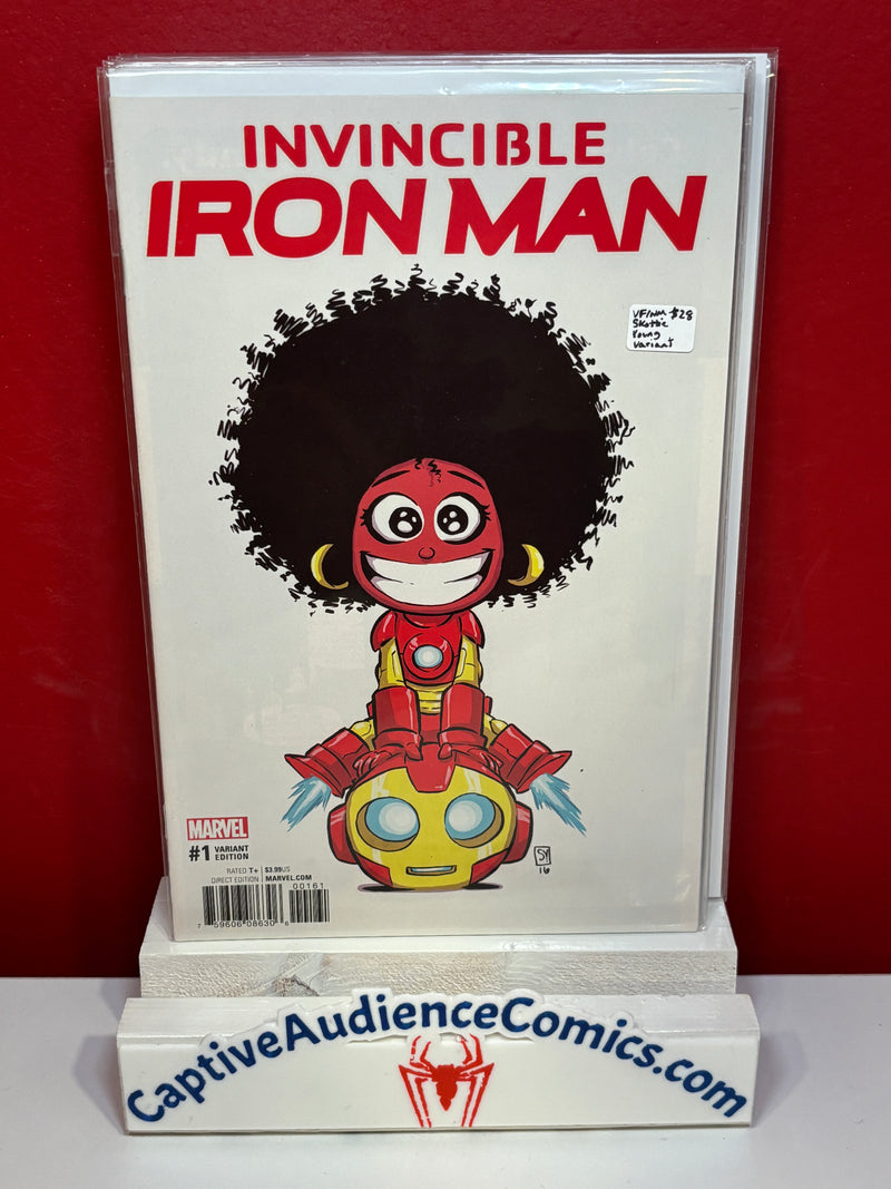 Invincible Iron Man, Vol. 2 #1 - Skottie Young Variant - VF/NM