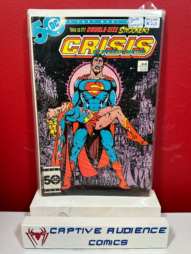 Crisis On Infinite Earths #7 - Death of Supergirl - FN/VF