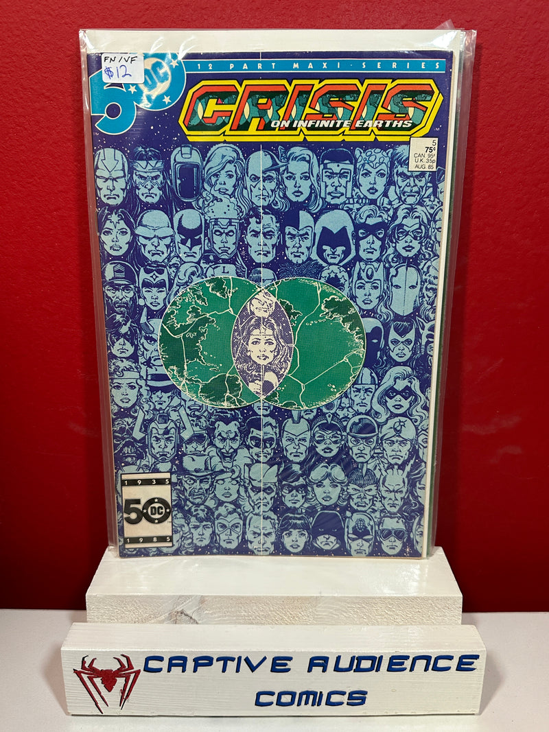 Crisis On Infinite Earths #5 - FN/VF