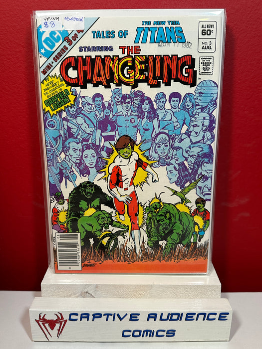 Tales of the New Teen Titans #3 - Newsstand - VF/NM