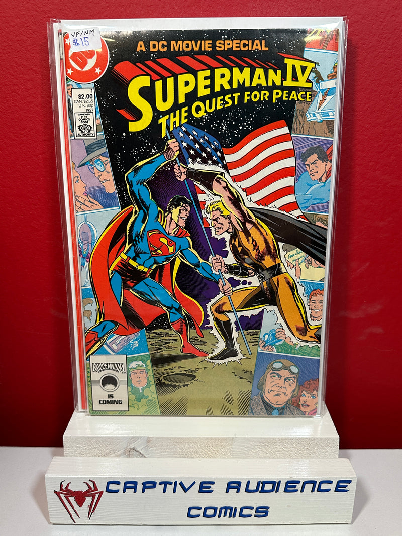 Superman IV: The Quest for Peace #1 - VF/NM