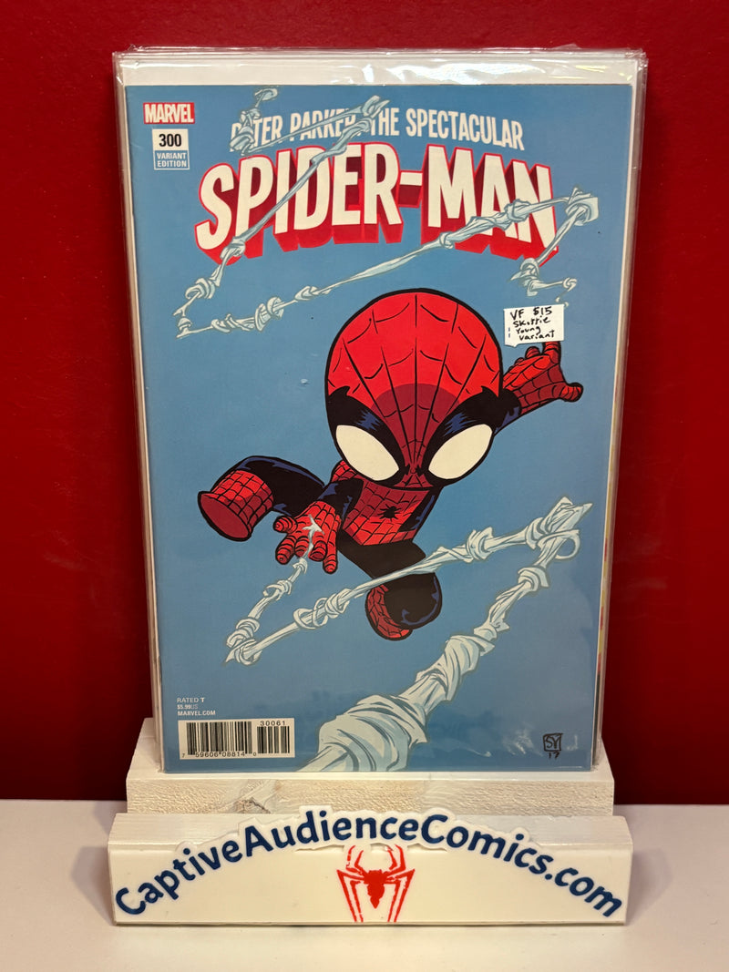 Peter Parker: The Spectacular Spider-Man #300 - Skottie Young Variant - VF