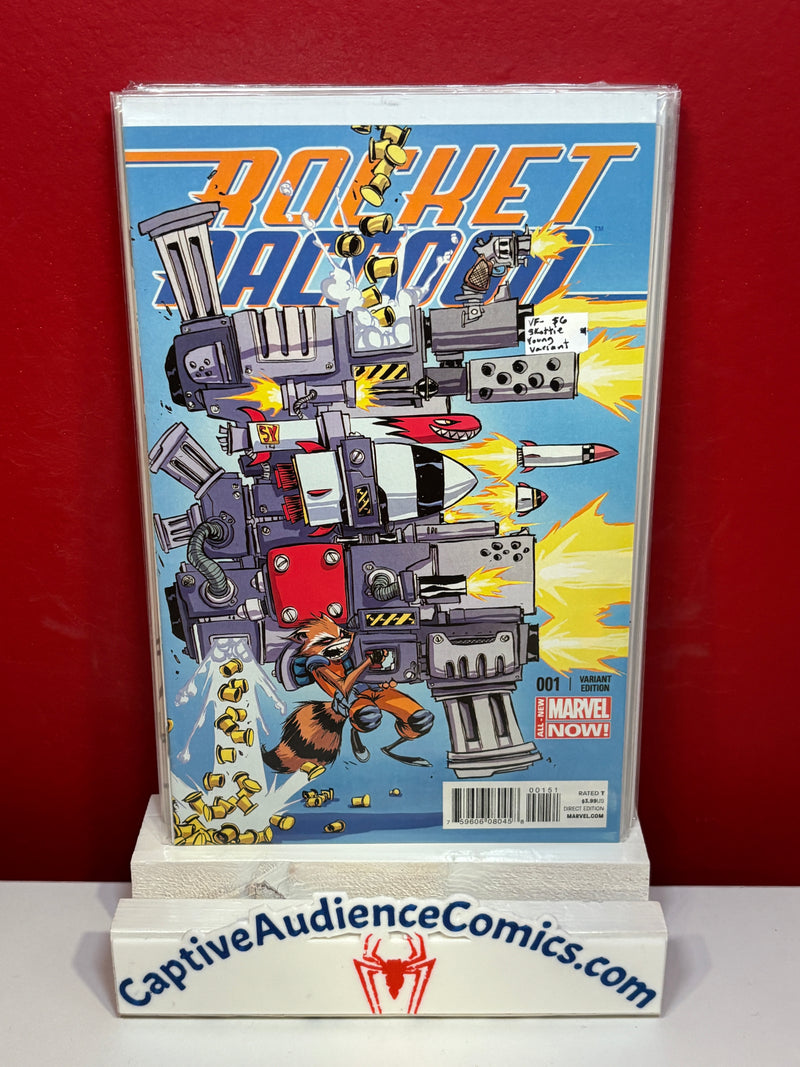 Rocket Raccoon, Vol. 2 #1 - Skottie Young Variant - VF-