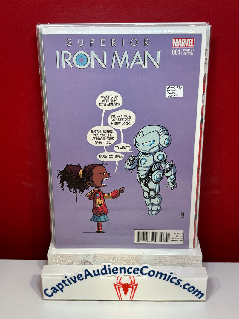 Superior Iron Man #1 - Skottie Young Variant - VF/NM