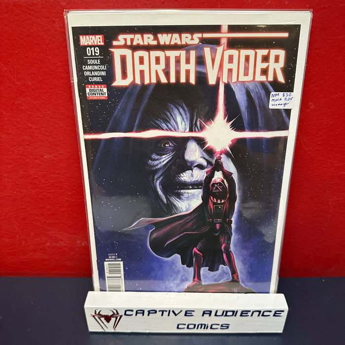 Star Wars: Darth Vader, Vol. 2 #19 - Movie Pistor Homage - NM