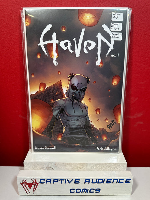 Haven #1 - Signed Paris Alleyne - Convention Edition - VF/NM