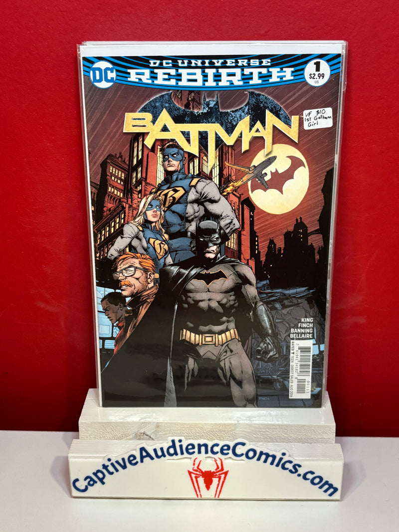 DC Universe: Rebirth #1 - 1st Gotham Girl - VF