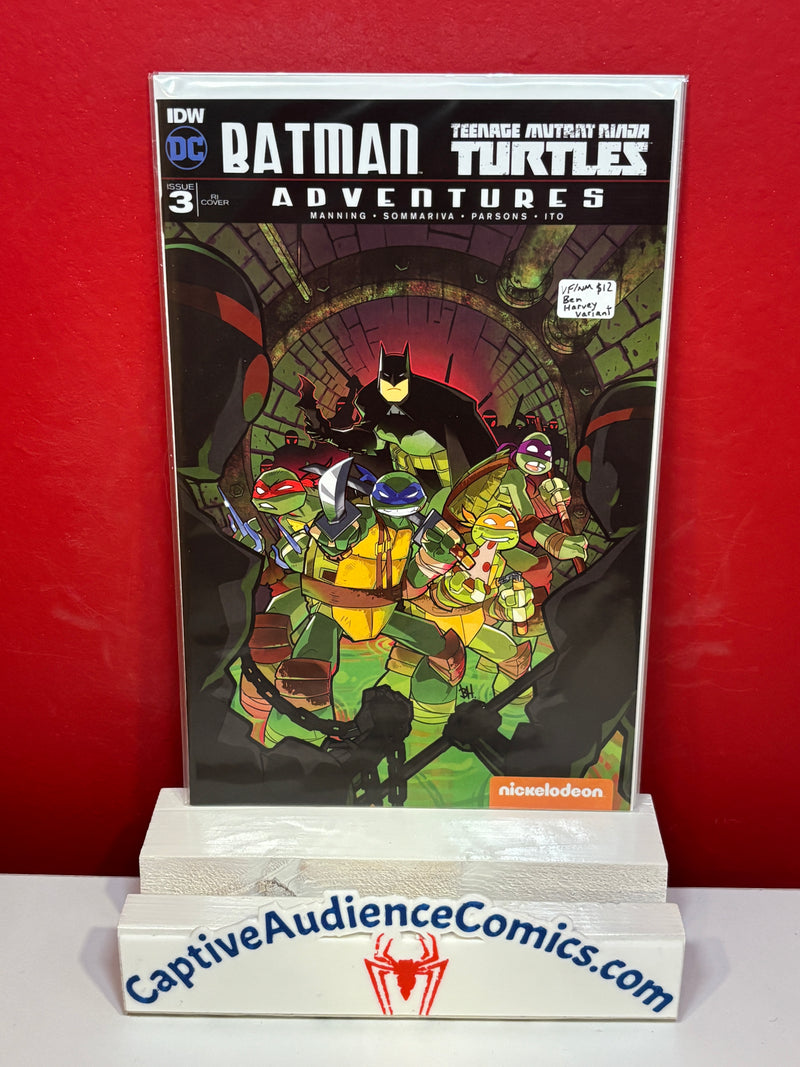 Batman / Teenage Mutant Ninja Turtles Adventures #3 - Ben Harvey Variant - VF/NM