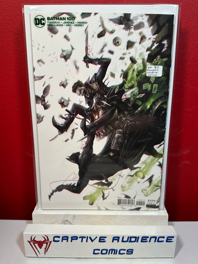 Batman, Vol. 3 #100 - Francesco Mattina Variant - NM