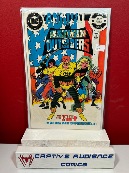 Batman and the Outsiders, Vol. 1 Annual #1 - VF