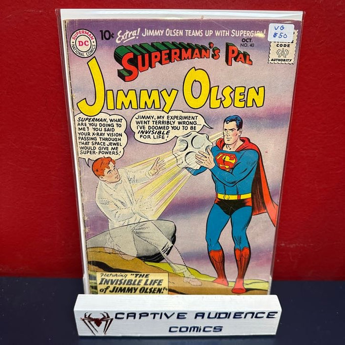 Superman's Pal Jimmy Olsen #40 - VG