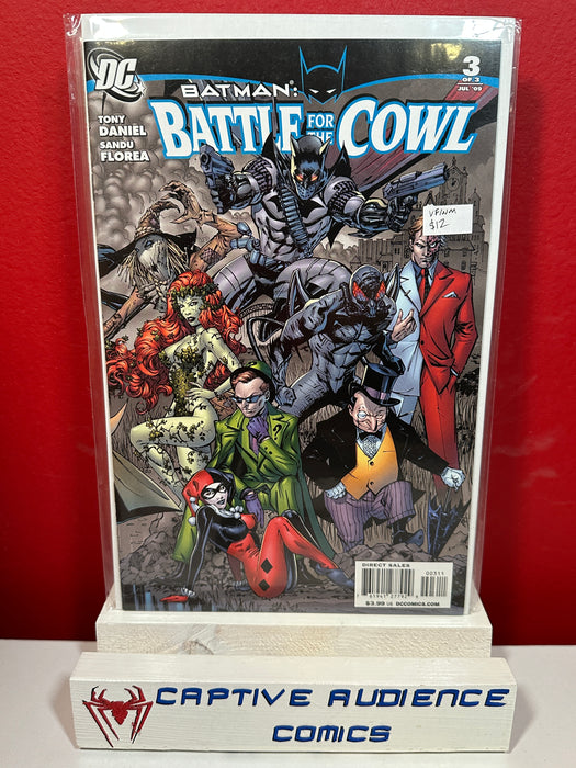 Batman: Battle for the Cowl #3 - VF/NM