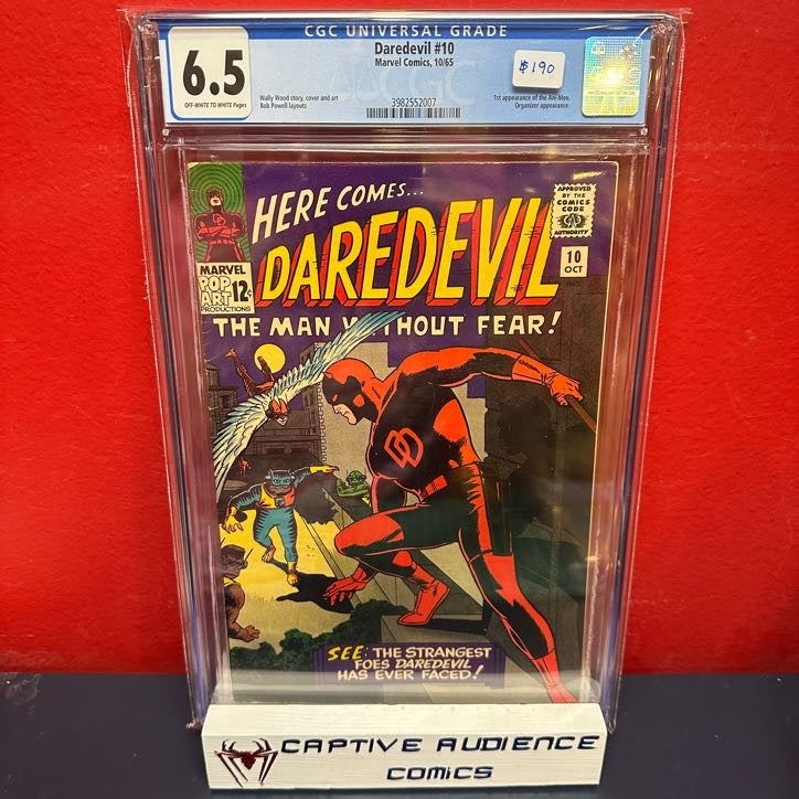 Daredevil, Vol. 1 #10 - 1st Ani-Men - CGC 6.5