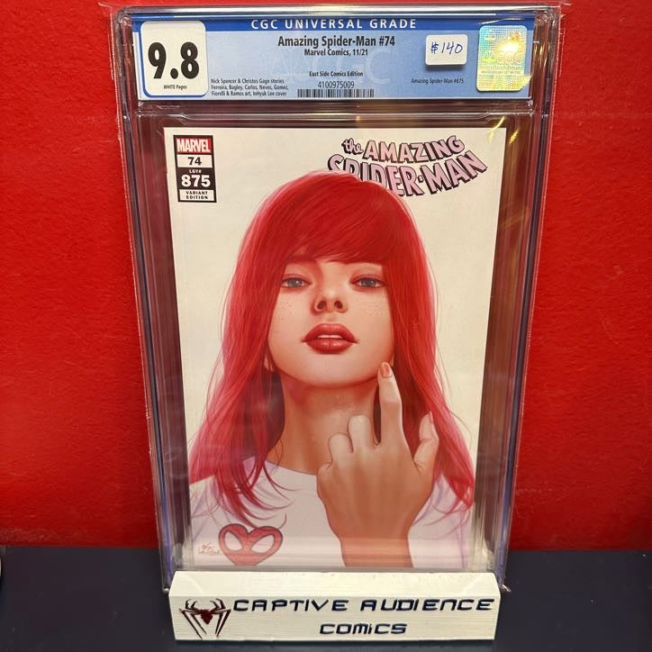 Amazing Spider-Man, The Vol. 5 #74 - InHyuk Lee Variant - CGC 9.8
