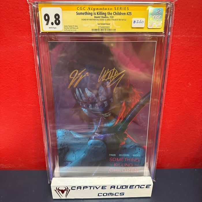 Something is Killing the Children #25 - Double Signed Lee Variant - CGC SS 9.8