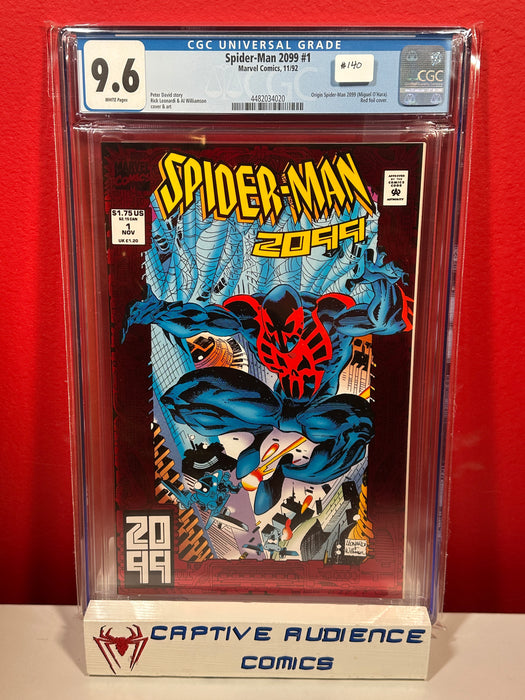 Spider-Man 2099, Vol. 1 #1 - Origin Spider-Man 2099 - CGC 9.6