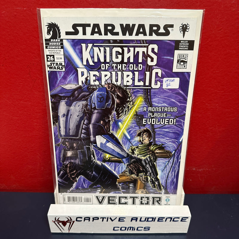 Star Wars: Knights of the Old Republic #26 - VF/NM