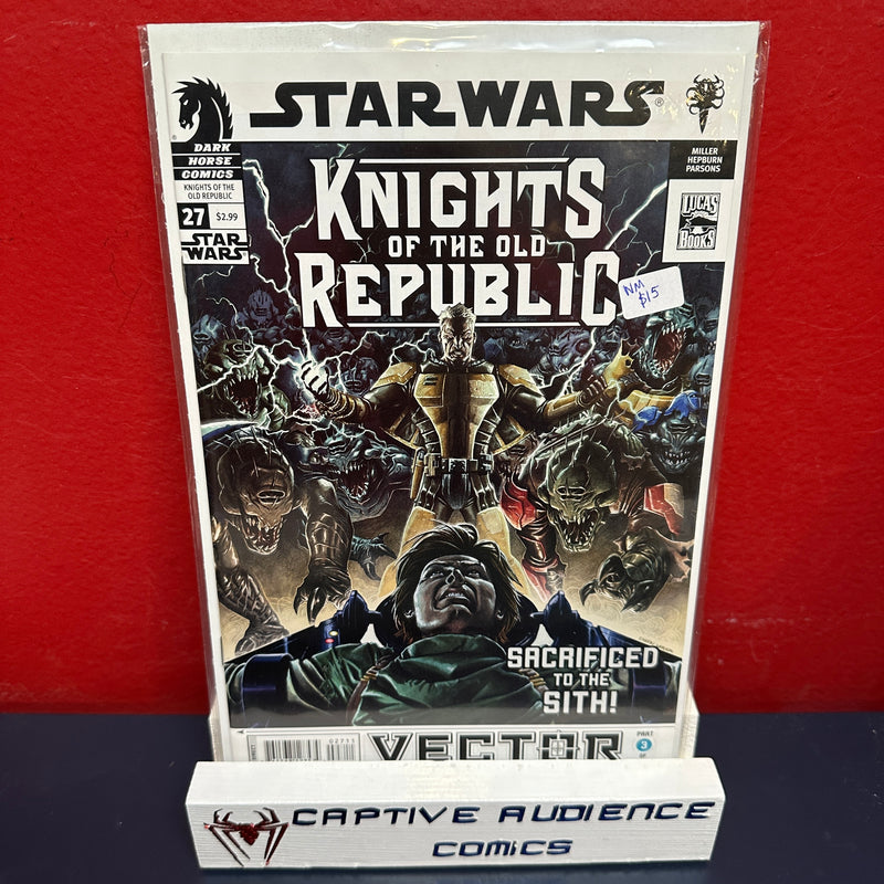 Star Wars: Knights of the Old Republic #27 - NM