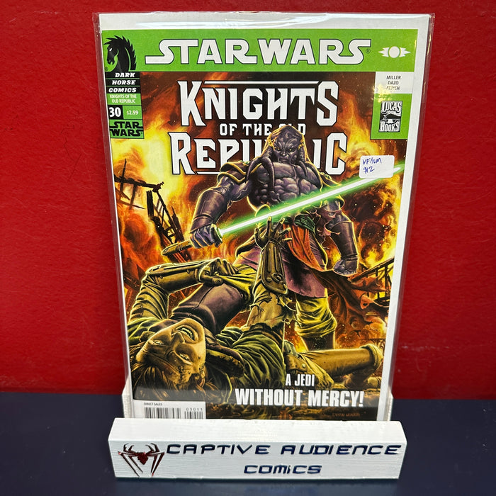 Star Wars: Knights of the Old Republic #30 - VF/NM