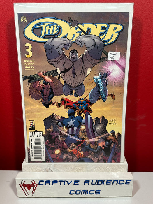 Order, The Vol. 2 #3 - VF/NM