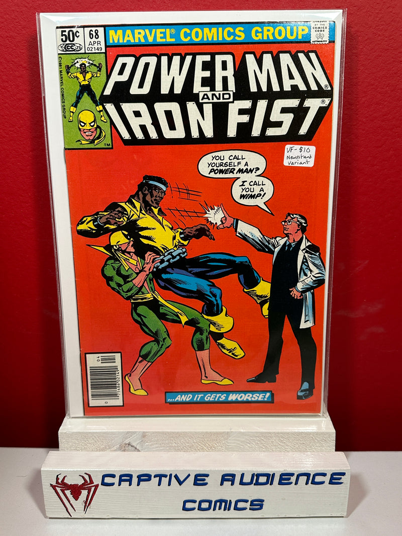 Power Man #68 - Newsstand Variant - VF-