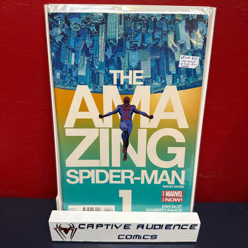 Amazing Spider-Man, The Vol. 3 #1 - 1:50 Variant - 1st Cindy Moon Cameo - VF/NM