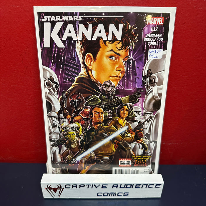 Star Wars: Kanan: The Last Padawan #12 - Final Issue - NM