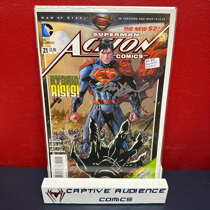 Action Comics, Vol. 2 #21 - Tony Daniel Signature - NM