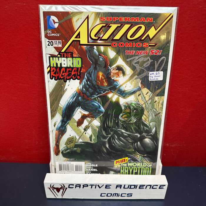 Action Comics, Vol. 2 #20 - Tony Daniel Signature - NM
