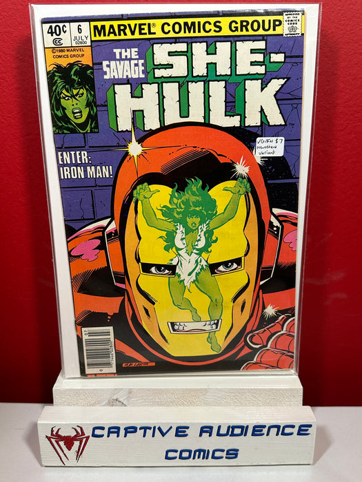 Savage She-Hulk, The #6 - Newsstand Variant - VG/FN