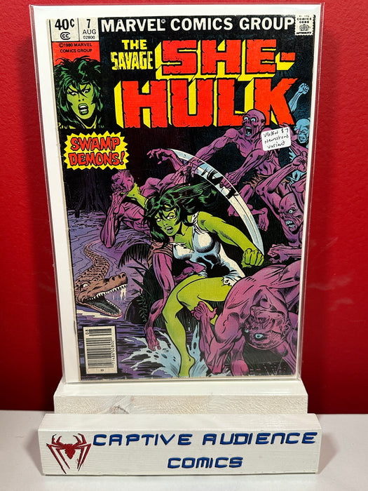 Savage She-Hulk, The #7 - Newsstand Variant - VG/FN