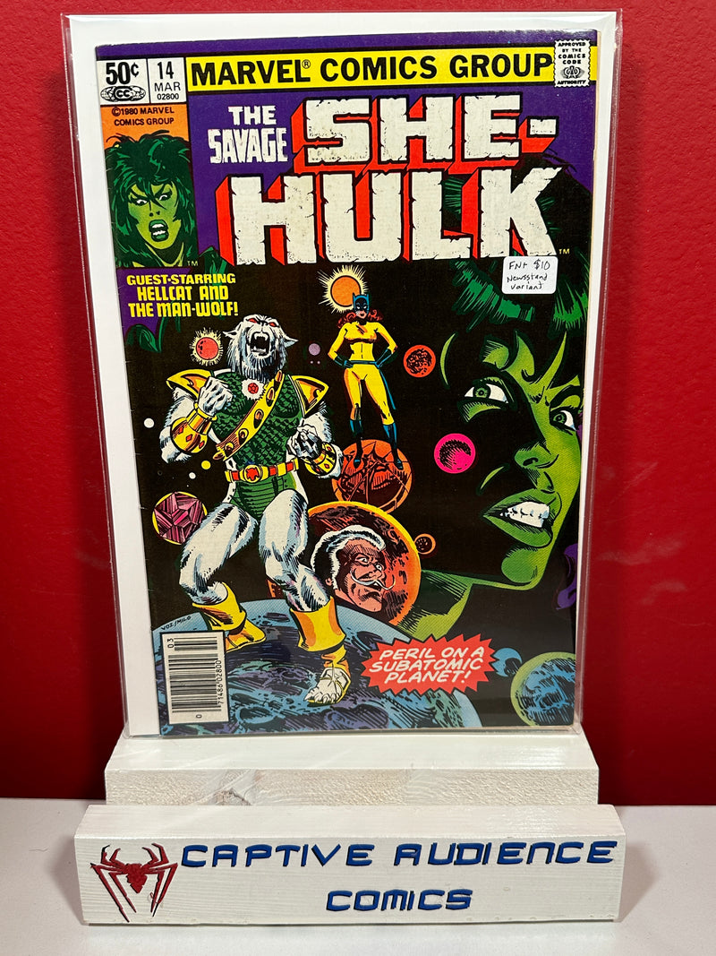 Savage She-Hulk, The #14 - Newsstand Variant - FN+