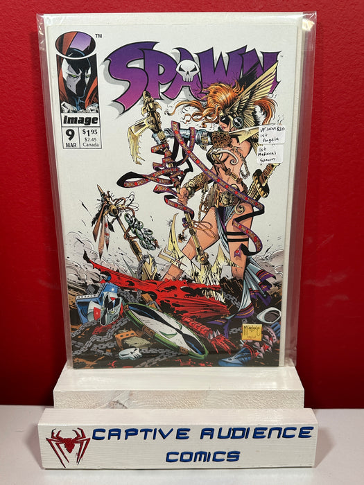 Spawn #9 - 1st Angela - 1st Medieval Spawn - VF/NM