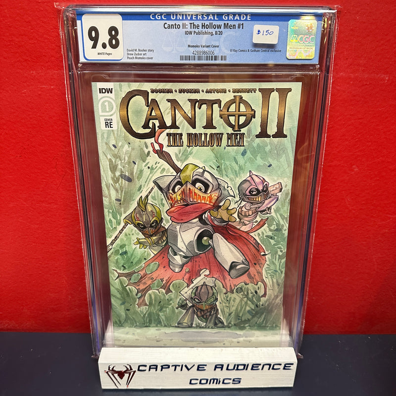 Canto II: The Hollow Men #1 - Peach Momoko Variant - CGC 9.8