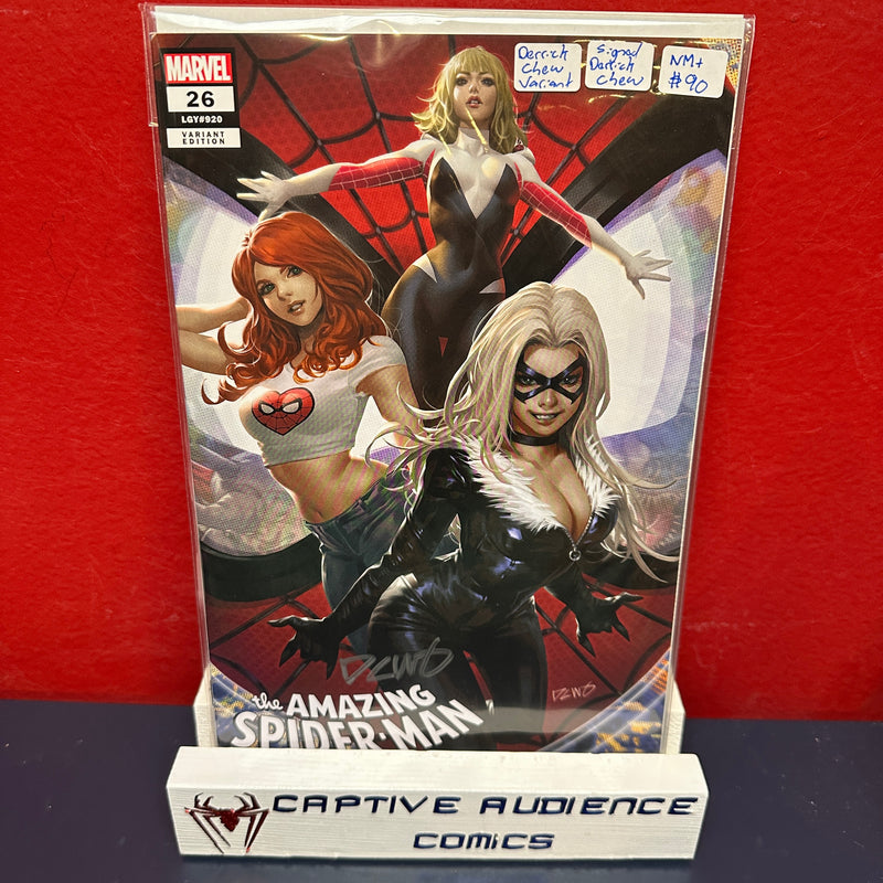 Amazing Spider-Man Vol. 6, The #26 - Signed Derrick Chew Variant - NM+