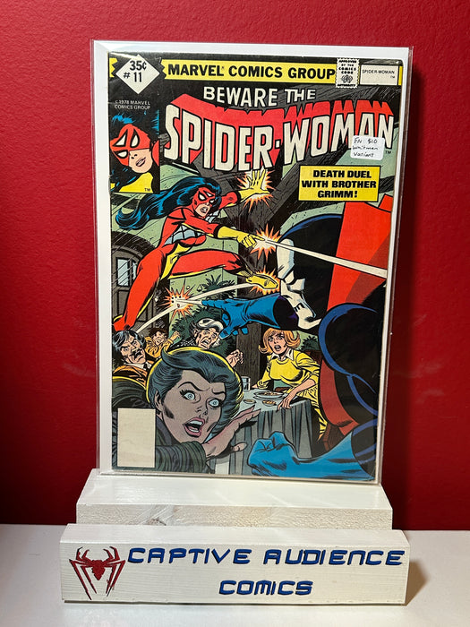 Spider-Woman, Vol. 1 #11 - Whitman Variant - FN
