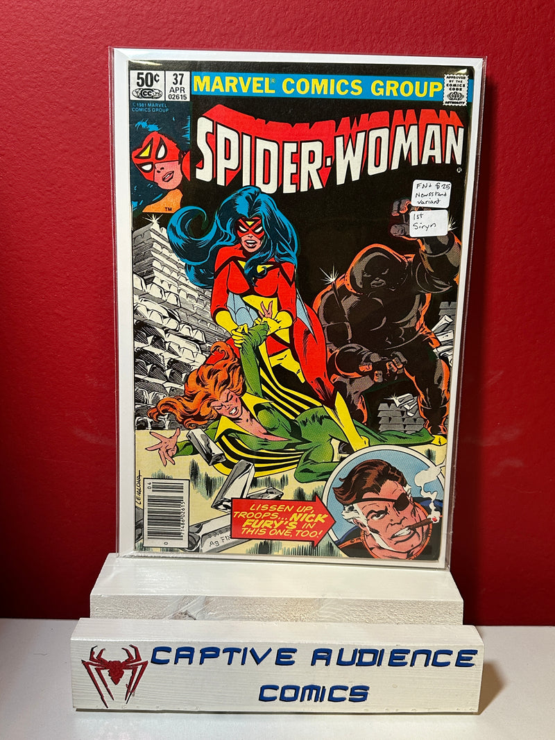 Spider-Woman, Vol. 1 #37 - 1st Siryn - Newsstand Variant - FN+