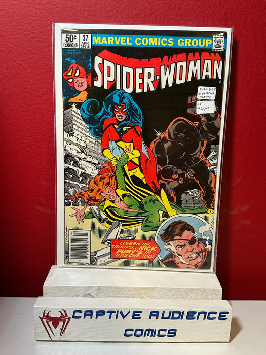 Spider-Woman, Vol. 1 #37 - 1st Siryn - Newsstand Variant - FN+