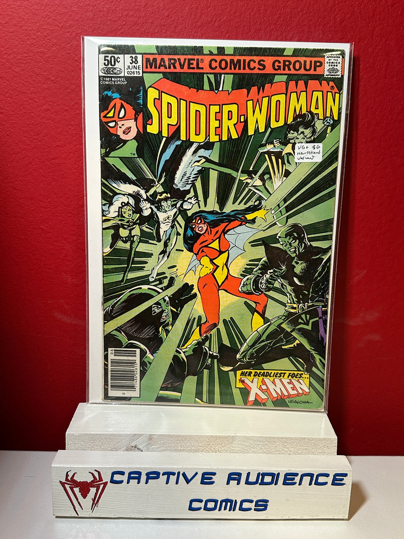 Spider-Woman, Vol. 1 #38 - Newsstand Variant - VG+