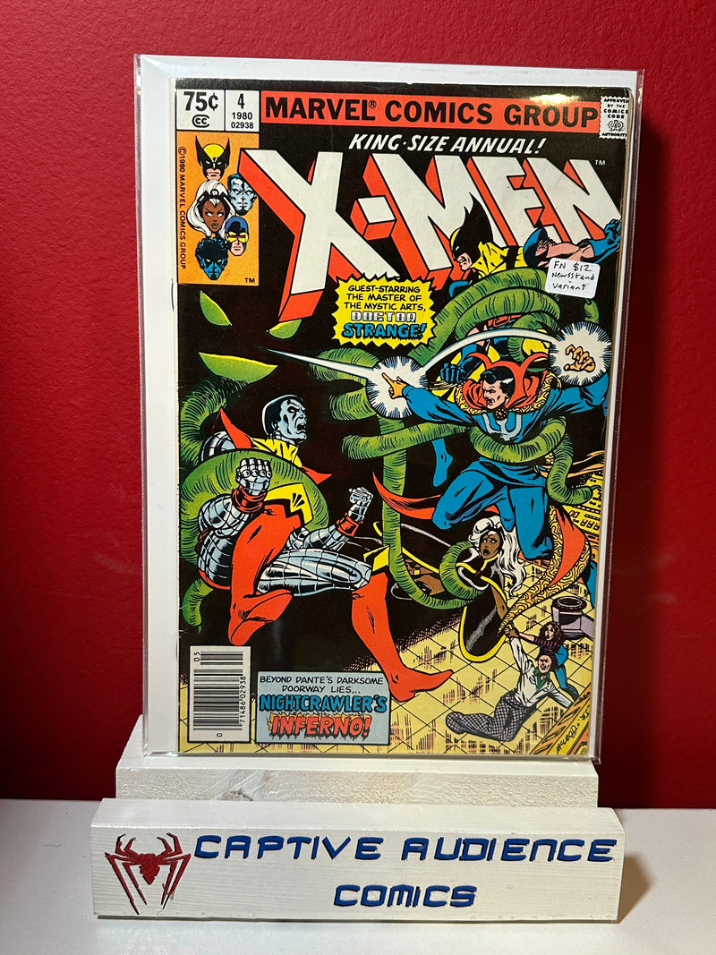 X-Men, Vol. 1 Annual #4 - Newsstand Variant - FN