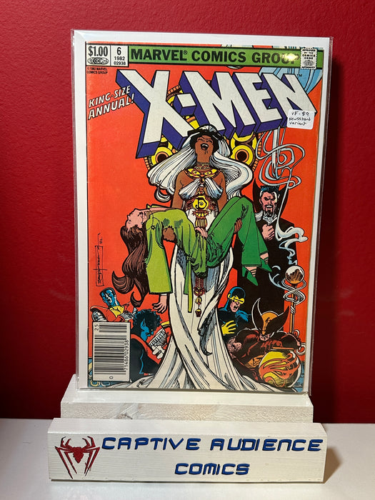 X-Men, Vol. 1 Annual #6 - Newsstand Variant - VF-