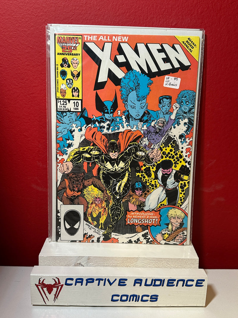 X-Men, Vol. 1 Annual #10 - 1st X-Babies - VF-