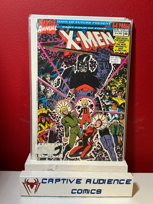 X-Men, Vol. 1 Annual #14 - 1st Cameo Gambit - FN+