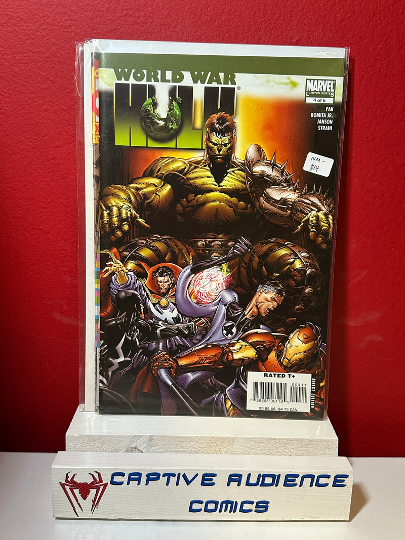 World War Hulk #4 - NM-