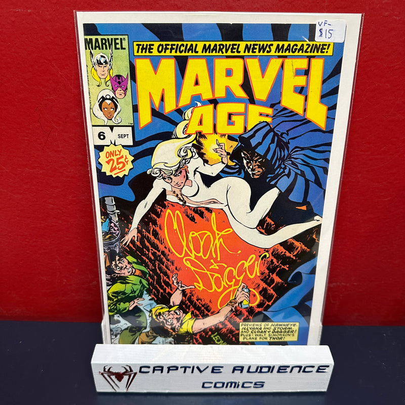 Marvel Age #6 - VF-